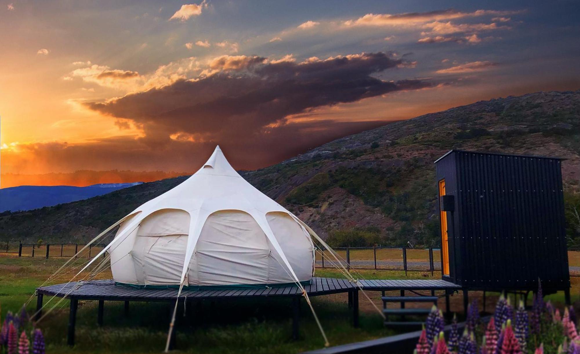 Chilenativo Riverside Camp Torres del Paine National Park Ngoại thất bức ảnh