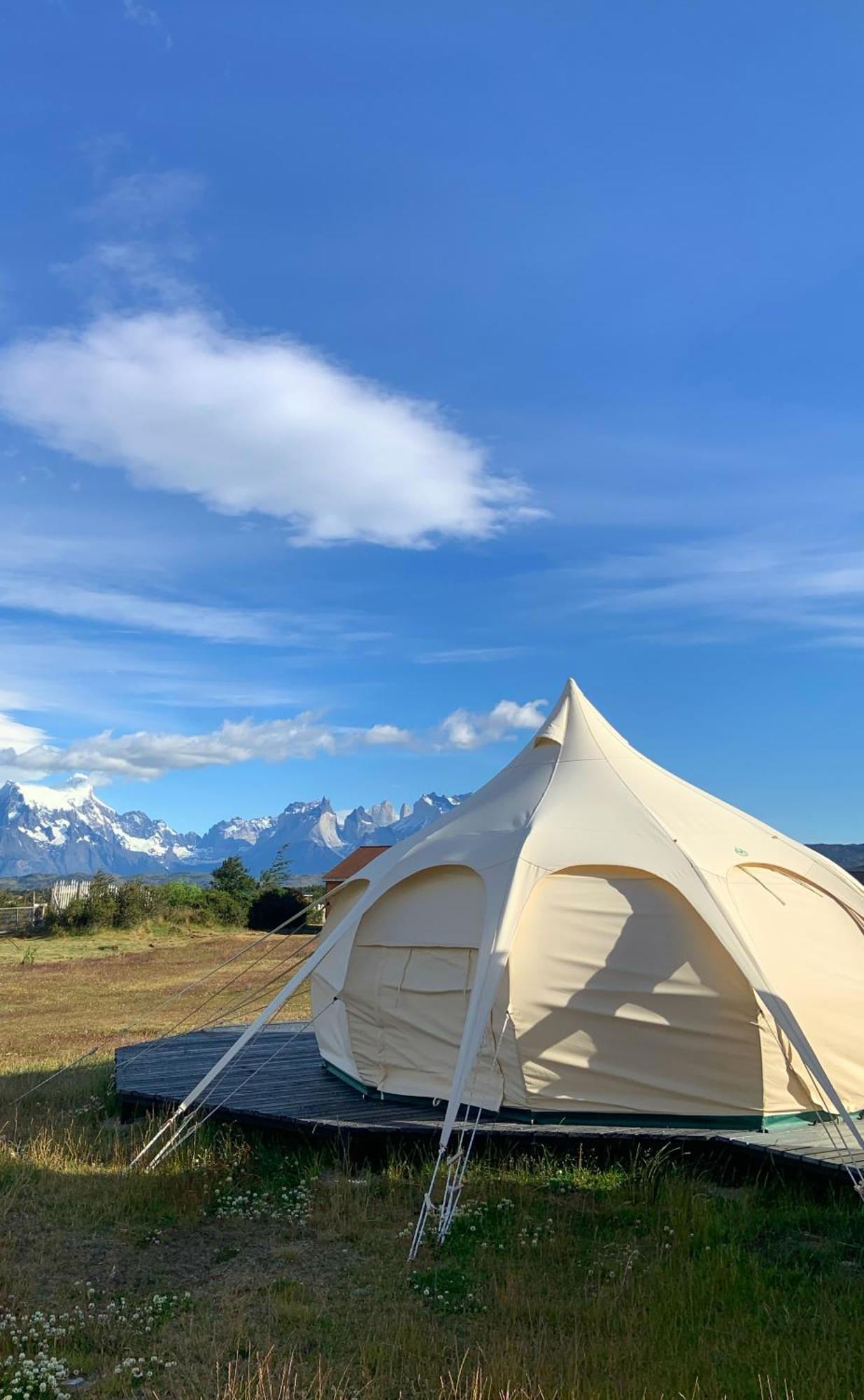 Chilenativo Riverside Camp Torres del Paine National Park Ngoại thất bức ảnh